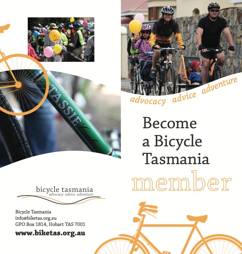 Become a member of Bicycle Tasmania | bicycletasmaniablog